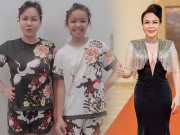 Thời trang - Ở biệt thự bạc tỷ, Việt Hương cho con gái mặc đồ bộ 100k, quyết nói không với hàng hiệu