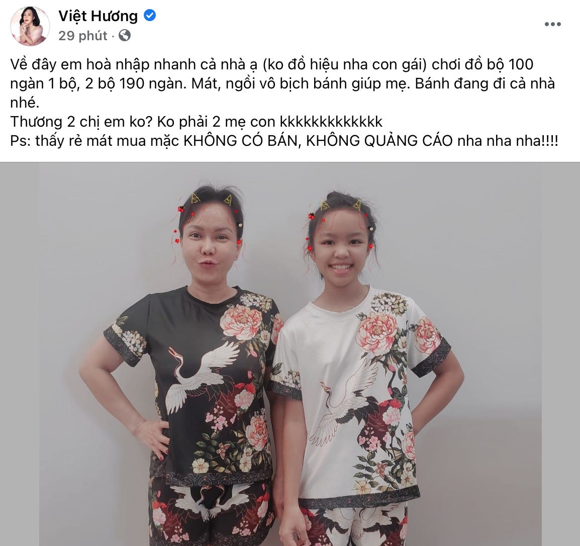 Ở biệt thự bạc tỷ, Việt Hương cho con gái mặc đồ bộ 100k, quyết nói không với hàng hiệu - 5