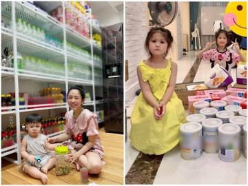 Sao Việt đại gia trữ đồ cho con mùa dịch: Người như siêu thị mini, người sữa chất thành núi