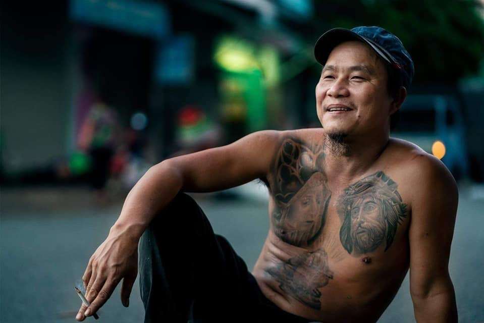 Anh bán rau