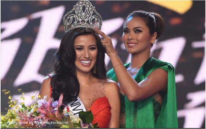 Rachel Peters đăng quang Hoa hậu Hoàn vũ Philippines năm 2017.