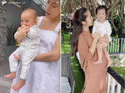 Bà bầu - Về dáng xuất sắc, Lê Phương, Hà Hồ vẫn có lúc lộ bụng to nhưng liền được "minh oan"