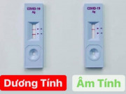 Tiêu dùng - Bộ test nhanh COVID-19 bán rầm rộ, kết quả 1 vạch 2 vạch như thử thai: Chuyên gia nói gì?
