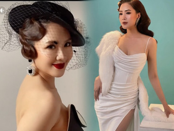 Hồng Diễm hóa thân thành quý cô Thượng Hải cổ điển