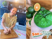 Bếp Eva - Dân mạng tưởng Lê Phương khoe trái cam sành, dụi mắt nhìn lại rồi thốt lên: "Tuyệt quá"