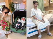 Bà bầu - 3 mỹ nhân Việt vừa sinh con: Đều chọn viện đắt đỏ, có người một mình lái xe đi đẻ