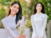 Làm đẹp - Nữ sinh 16 tuổi diện áo dài đẹp như mơ, dân tình khuyên đi thi Hoa hậu