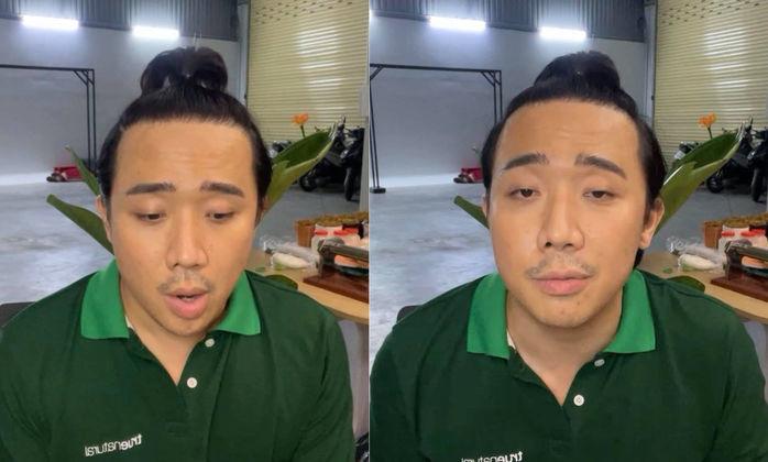 Diện mạo có phần khác lạ này đã xuất hiện trong những đoạn clip của Trấn Thành vài ngày nay.