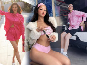 Thời trang - Sao Việt "nhuộm hồng" MXH mùa giãn cách, mẹ bỉm Đông Nhi nổi bật với chiếc áo phong phanh