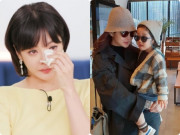 Giải trí - Lần đầu lên sóng nói về chuyện 1 mình nuôi con, Chae Rim bật khóc nức nở