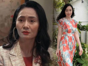 Thời trang - Trong Hương vị tình thân loè loẹt đáng ghét, bà Xuân ngoài đời U50 ăn diện sành như gái trẻ