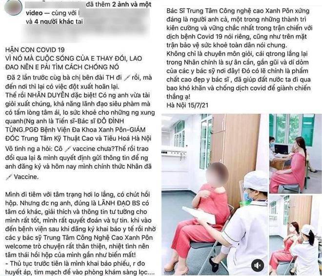 Thông tin được cô gái chia sẻ trên mạng xã hội Facebook