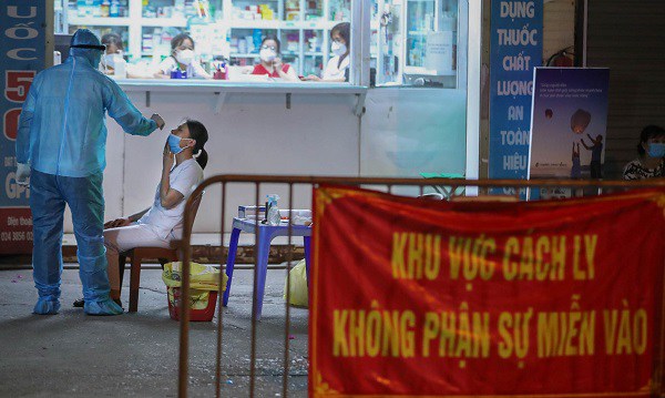 Các ca dương tính ở nhà thuốc Đức Tâm hiện chưa rõ nguồn lây.