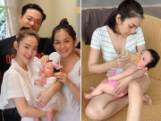 Bà bầu - Mẫu ảnh SG đi đẻ bác sĩ lấy con ra không biết, em bé giống y chị chồng Minh Hằng