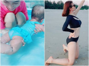 Làm mẹ - Mạc Văn Khoa nhận 3 đời mông lép nhưng con gái mông bự, vợ hotgirl vội vàng nói giống mẹ
