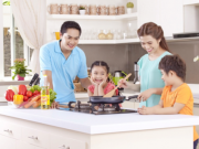 Nhà đẹp - Tài vận gia đình hưng thịnh, bình an nhờ bài trí nhà bếp hợp phong thủy