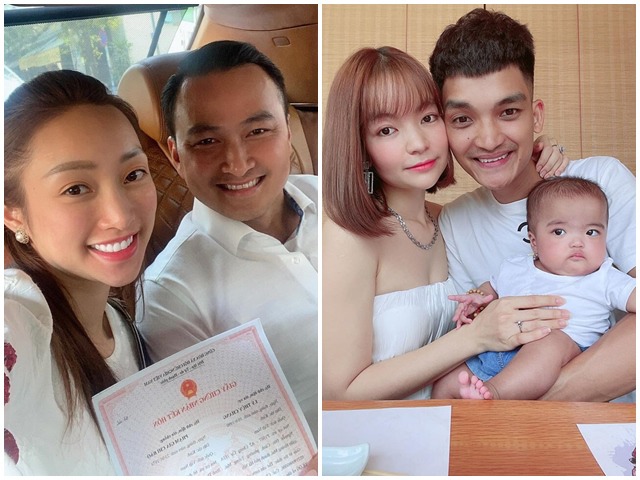 Sao Việt chờ hết dịch để tổ chức đám cưới, có người chưa đợi được đã có con