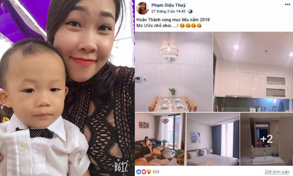 Đầu năm 2019, Diệu Thuý từng chia sẻ việc đã mua nhà 10 tỷ sau khi chia tay Hiệp Gà. Cô nửa đùa nửa thật khi nói đây thành quả sau 1 năm buôn bán mỹ phẩm của mình.