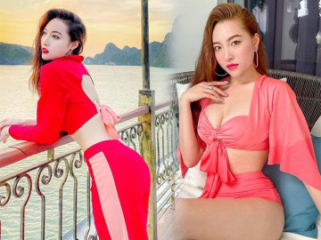 "Cô giáo dạy bơi" màn ảnh nhỏ khoe thềm ngực đầy với nội y cách điệu