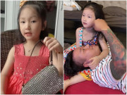 Làm mẹ - Con gái Tuấn Hưng xách túi hiệu của mẹ, nói yêu bố bằng giọng ngọng líu ngọng lô