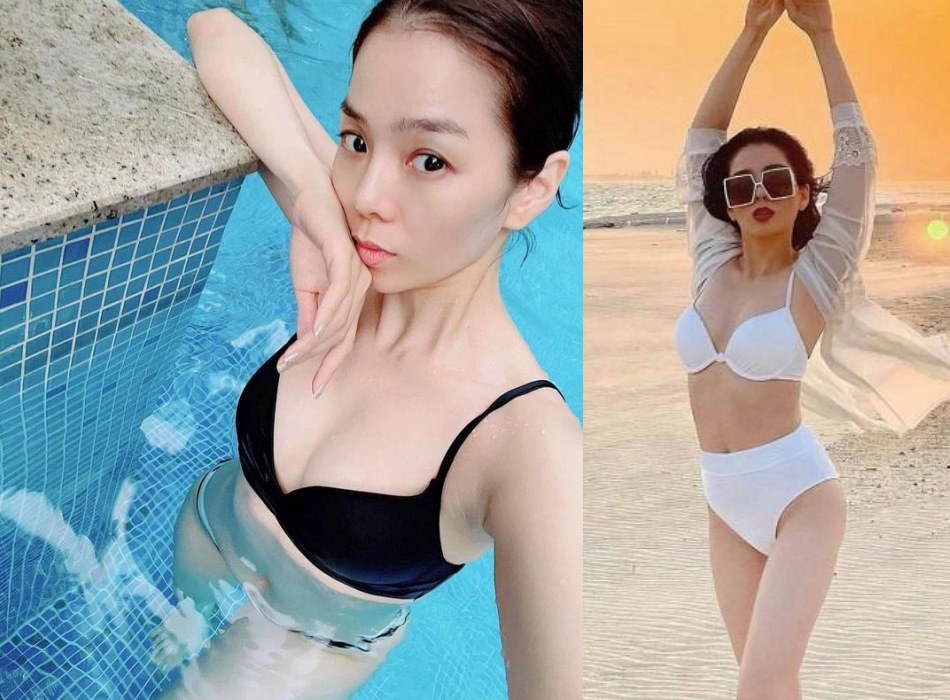 Đang giữ phong độ, Lệ Quyên lỡ sa tay chọn nhầm bikini làm amp;#34;núi đôiamp;#34; bay màu - 9