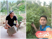 Nhà đẹp - Về nghỉ dịch trong nhà vườn 2000m2, Minh Luân không sợ thiếu rau, thậm chí còn dư