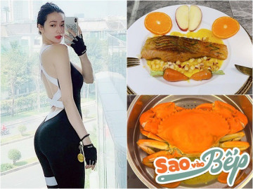 Sao vào bếp: Mỹ nhân sở hữu tòa nhà 7 tầng nấu ăn giữa đêm, toàn món ngon không tưởng