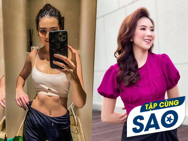 Tập cùng sao: Chỉ trong vài tuần, cơ bụng tự tạo của Mai Ngọc biến thành trang phục ngoại cỡ