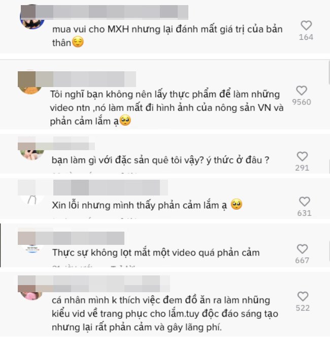 Hot TikToker triệu view bị “ném đá” tơi bời vì lấy hàng nông sản che đậy chỗ kín - 3