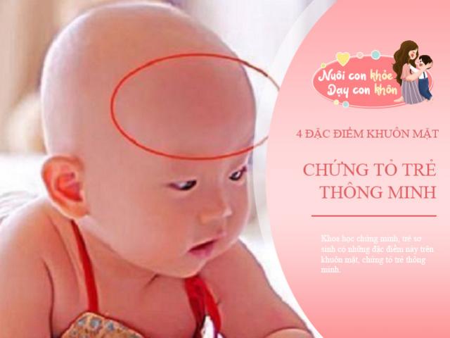 Không hề mê tín: Trẻ sinh ra có 4 đặc điểm trên khuôn mặt chứng tỏ thông minh