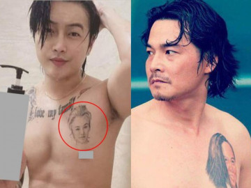 TiTi bị nghi xăm ngực hình Nhật Kim Anh, khán giả gọi tên loạt sao Việt