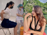Làm mẹ - Cô giáo tiểu học hotgirl Hà Nội đi tiêm vắc-xin Covid-19 suýt bị đuổi về vì giống học sinh