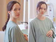 Bà bầu - Cựu hoa khôi Hà thành đi sinh nói dối đi chơi với bạn, nằm bàn đẻ vẫn đẹp mơ màng