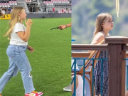 Làm mẹ - Nhận không ra Harper Beckham tuổi lên 10: Tròn mũm mĩm nhưng mặt vẫn cực phẩm!