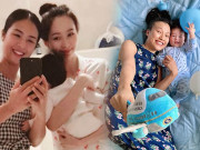 Thời trang - Khi Hoa hậu làm mẹ bỉm: Cất hết váy áo lộng lẫy, ở nhà mặc xoàng xĩnh nhận khó ra