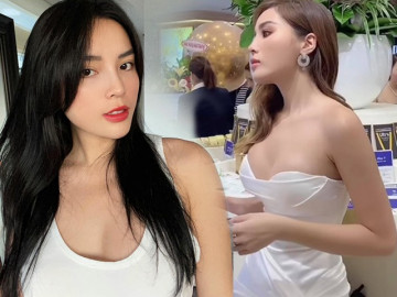 Kỳ Duyên khoe vòng 1 gợi cảm