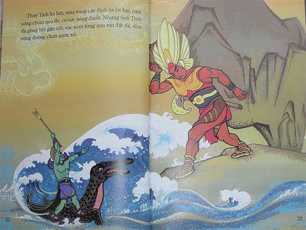 Truyện cổ tích: Sơn Tinh - Thủy Tinh và bài học ý nghĩa cho trẻ - 17