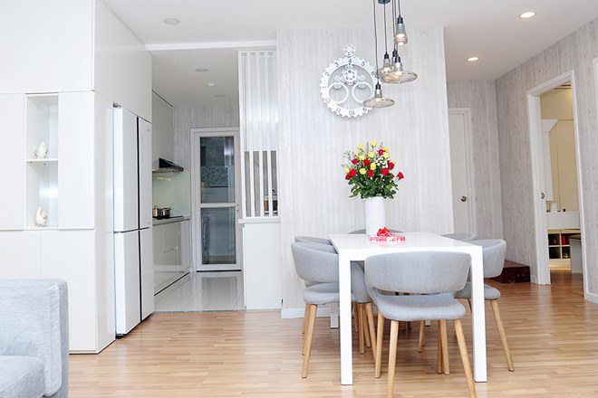 Lâm Hùng và gia đình sống trong căn hộ cao cấp 4 tỷ đồng.