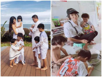 Hoa hậu đông con thay đổi hoàn toàn sau khi bỏ phố về quê