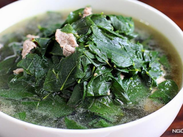 Rau ngót ngon bổ lại mát nhưng có những tác dụng phụ gây thót tim khi dùng sai cách