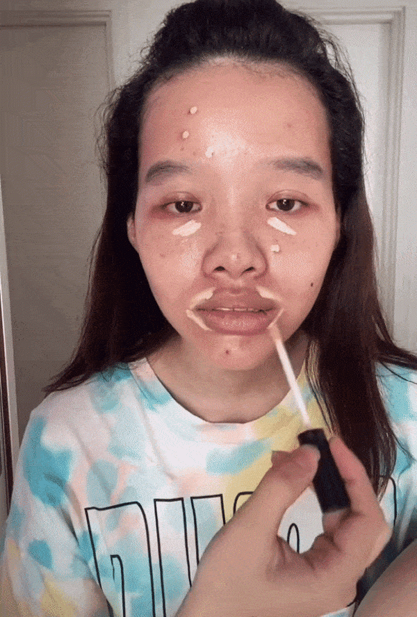 Chủ nhân clip make-up biến hình gây tranh cãi trên TikTok lên tiếng: 2 người là 1 - 7