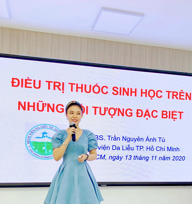 ThS. BS Trần Nguyên Ánh Tú: “BS da liễu giỏi không chỉ cần chuyên môn, mà còn phải thức thời” - 2