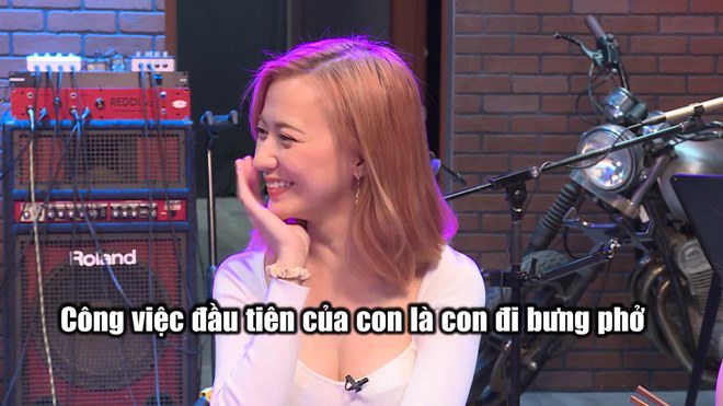 Cô không ỷ lại vào điều kiện gia đình.