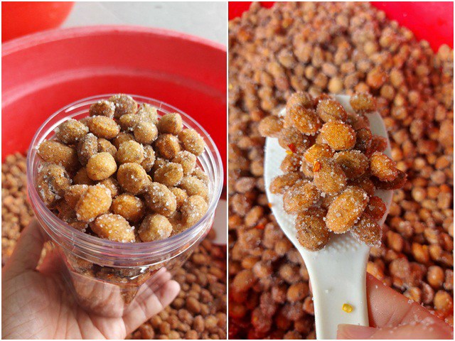 Trái xay ướp đường được nhiều người đặt mua làm quà gửi đi khắp nơi, giá từ 400.000-500.000 đồng/kg