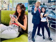 Yêu con - Trần Bảo Sơn đưa con gái dạo chơi sang chảnh ở Mỹ, chụp ảnh với cựu Tổng thống Donald Trump