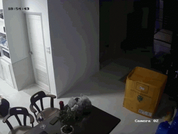 Clip: Bình gas bất ngờ phát nổ, thổi bay đôi vợ chồng đang nấu ăn