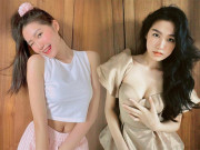 Thời trang - Người tình tin đồn Văn Hậu mới sinh năm 2001 đã chuộng mốt khoe ngực
