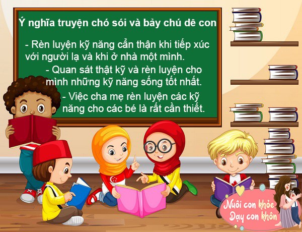 Câu chuyện cảnh tỉnh các em nhỏ trong cuộc sống hiện đại sẽ luôn có rất nhiều hiểm nguy khi ở nhà một mình, khi trên đường đi học về và cả khi sang đường.