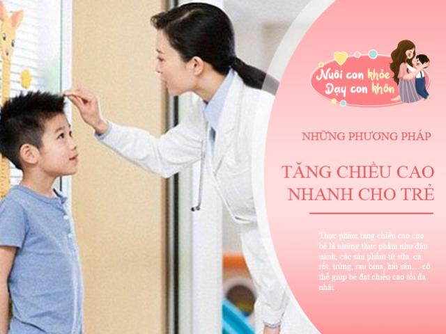 Thực phẩm tăng chiều cao cho bé nhanh nhất, mẹ nhớ bổ sung ngay cho con