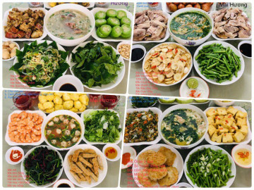 Tham khảo 30 mâm cơm mùa dịch đủ dưỡng chất